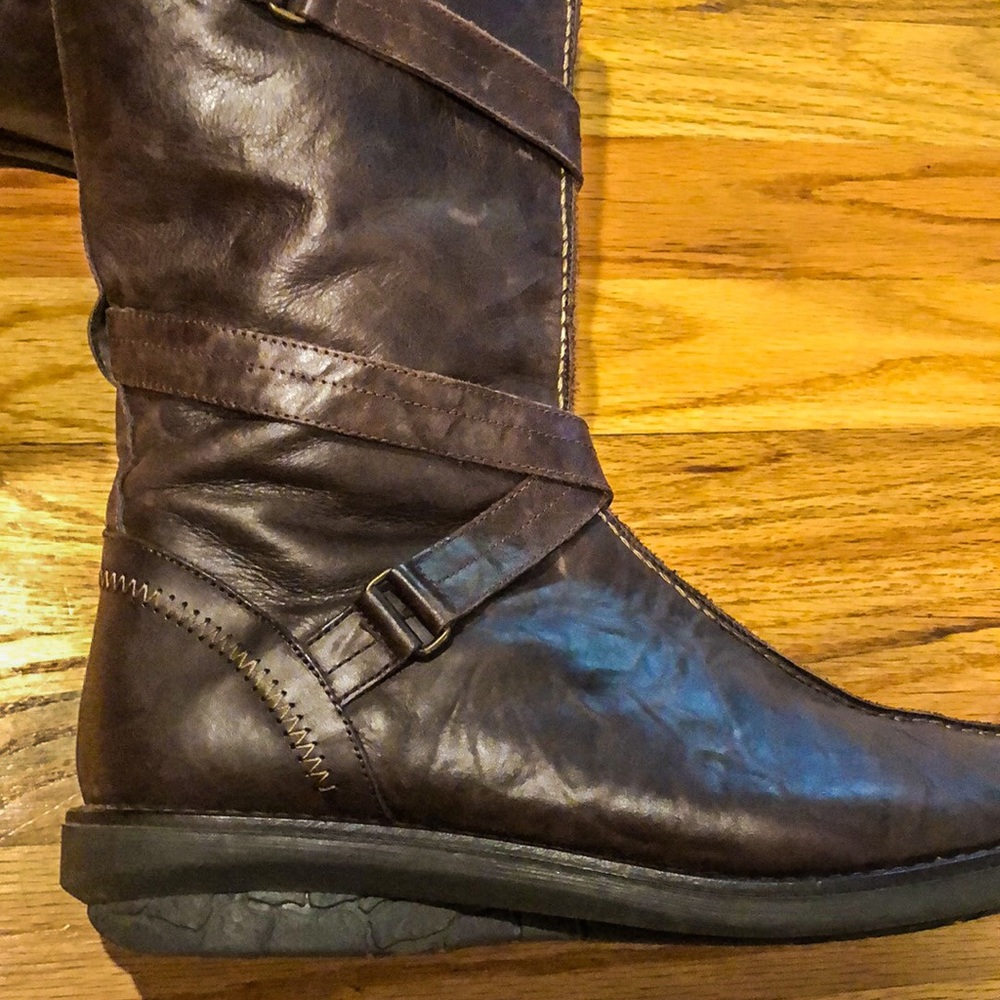 Brown Leather Boots